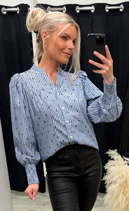 Dolly blouse - blue