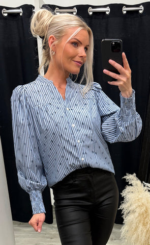 Dolly blouse - blue