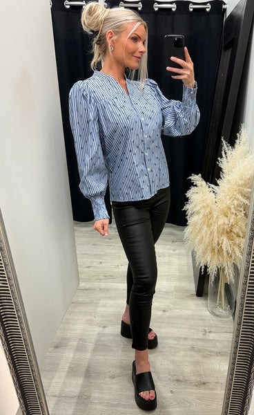 Dolly blouse - blue