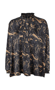 Amy blouse - grey sand