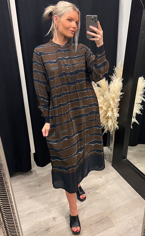 Caroline dress - brown