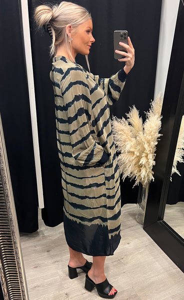 Caroline dress - army