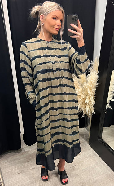Caroline dress - army