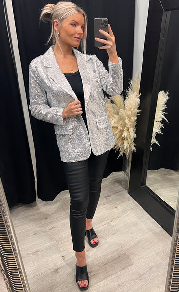 Eve blazer - silver