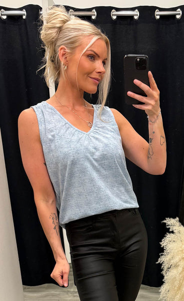 Sania top 1 - cashmere blue