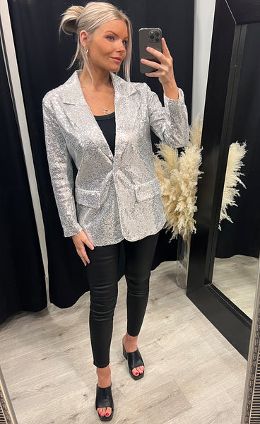Eve blazer - silver