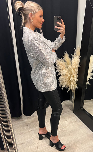 Eve blazer - silver