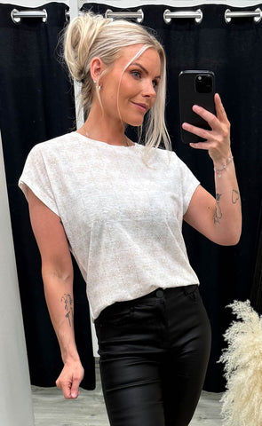 Sania tee 1 - blanc de blanc