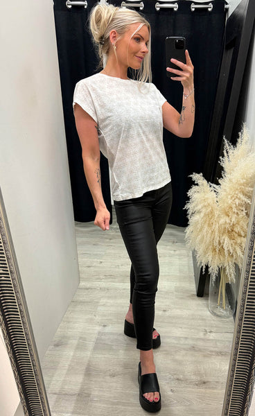 Sania tee 1 - blanc de blanc