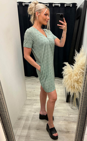 Sania dress 1 - green