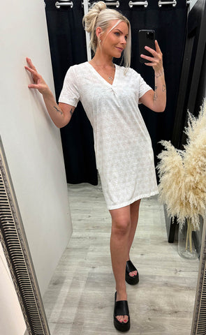 Sania dress 1 - blanc de blanc