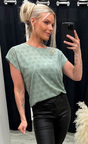 Sania tee 1 - green