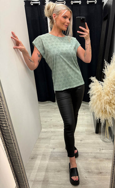 Sania tee 1 - green