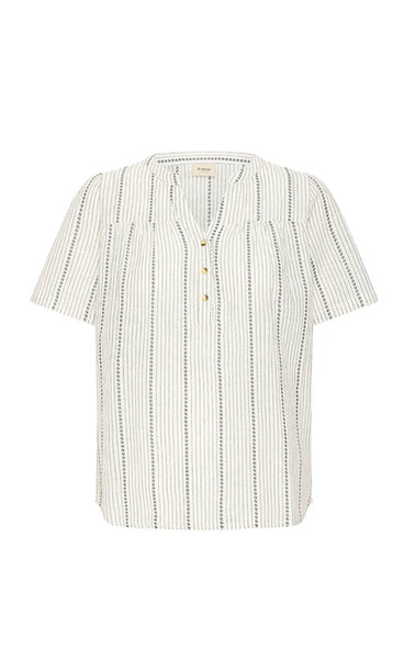 Bonnie blouse 3 - white art