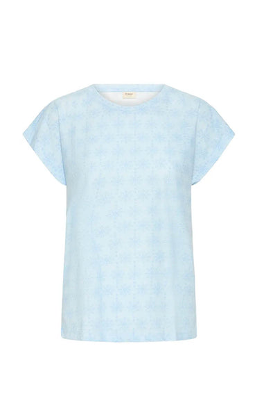 Sania tee 1 - cashmere blue