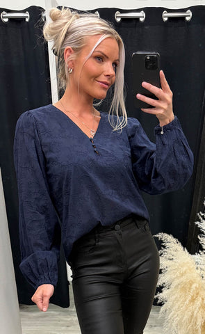 Jianna blouse 1 - navy