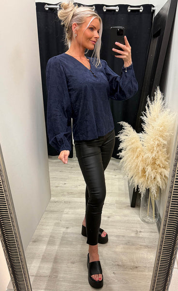 Jianna blouse 1 - navy