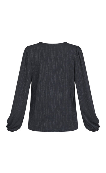 Vuga blouse - black/black