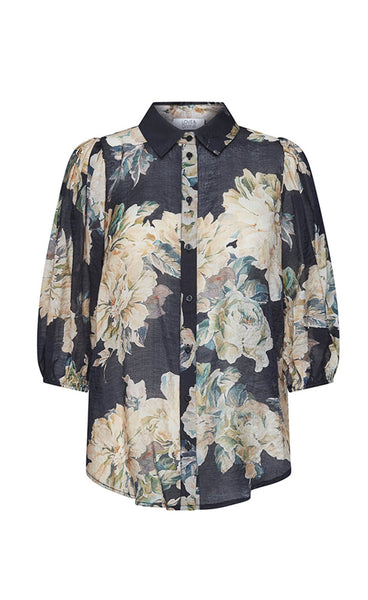 LOVE436-17 - black/flower