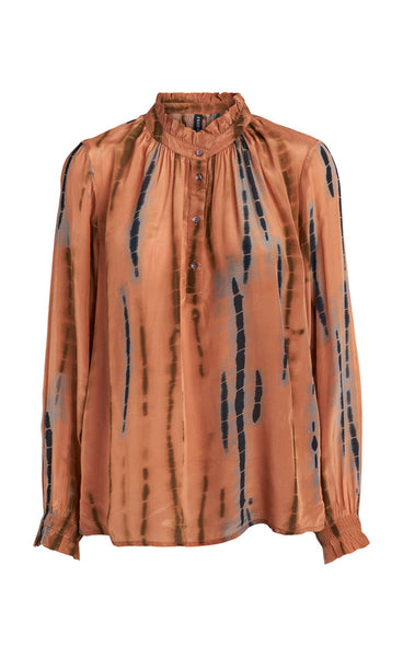 Agnes blouse - rust