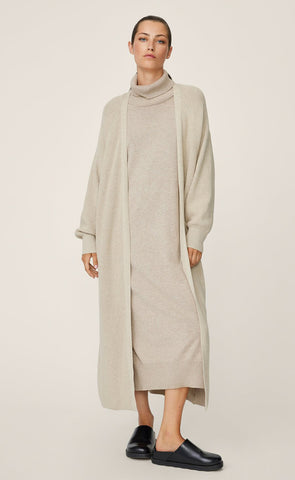 Odanna long cardigan - oatmeal
