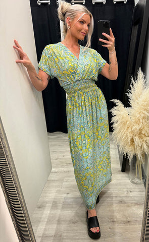 Emery teygjukjóll - munstur 7