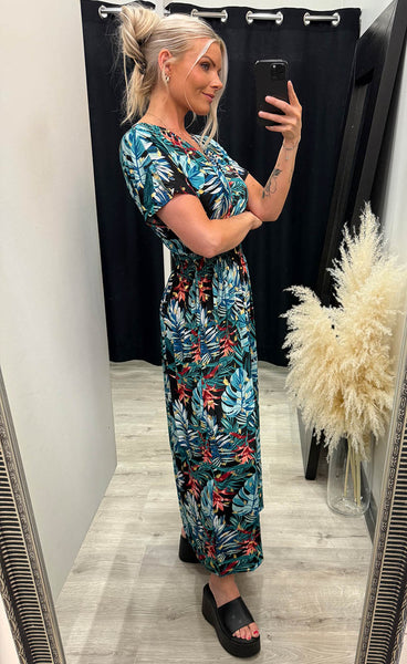 Emery teygjukjóll - munstur 17