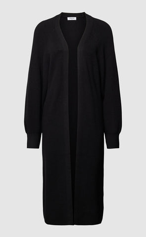 Odanna long cardigan - black