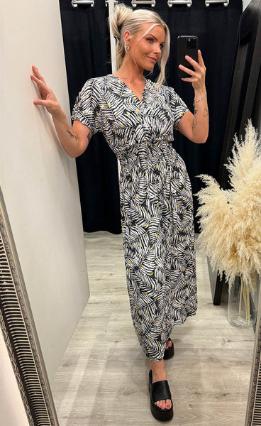 Emery teygjukjóll - munstur 12