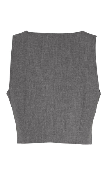 Bennora waistcoat - grey melange