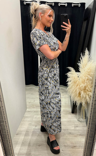 Emery teygjukjóll - munstur 12