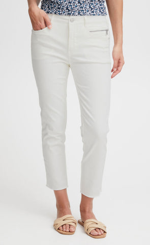 Tessa kvartbuxur - cream