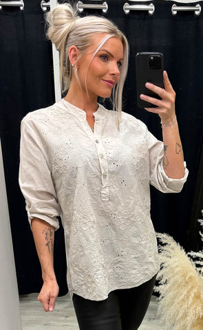Heidi blouse - beige