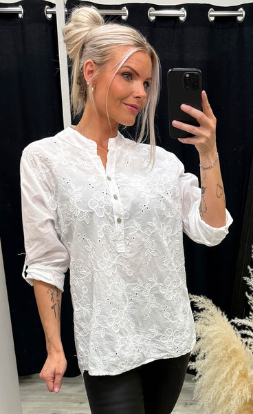 Heidi blouse - white