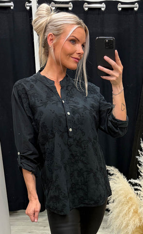 Heidi blouse - black