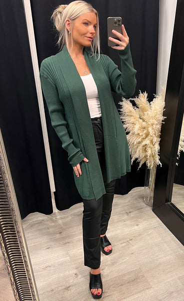 Zubasic cardigan - hedge green