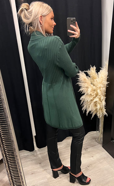 Zubasic cardigan - hedge green