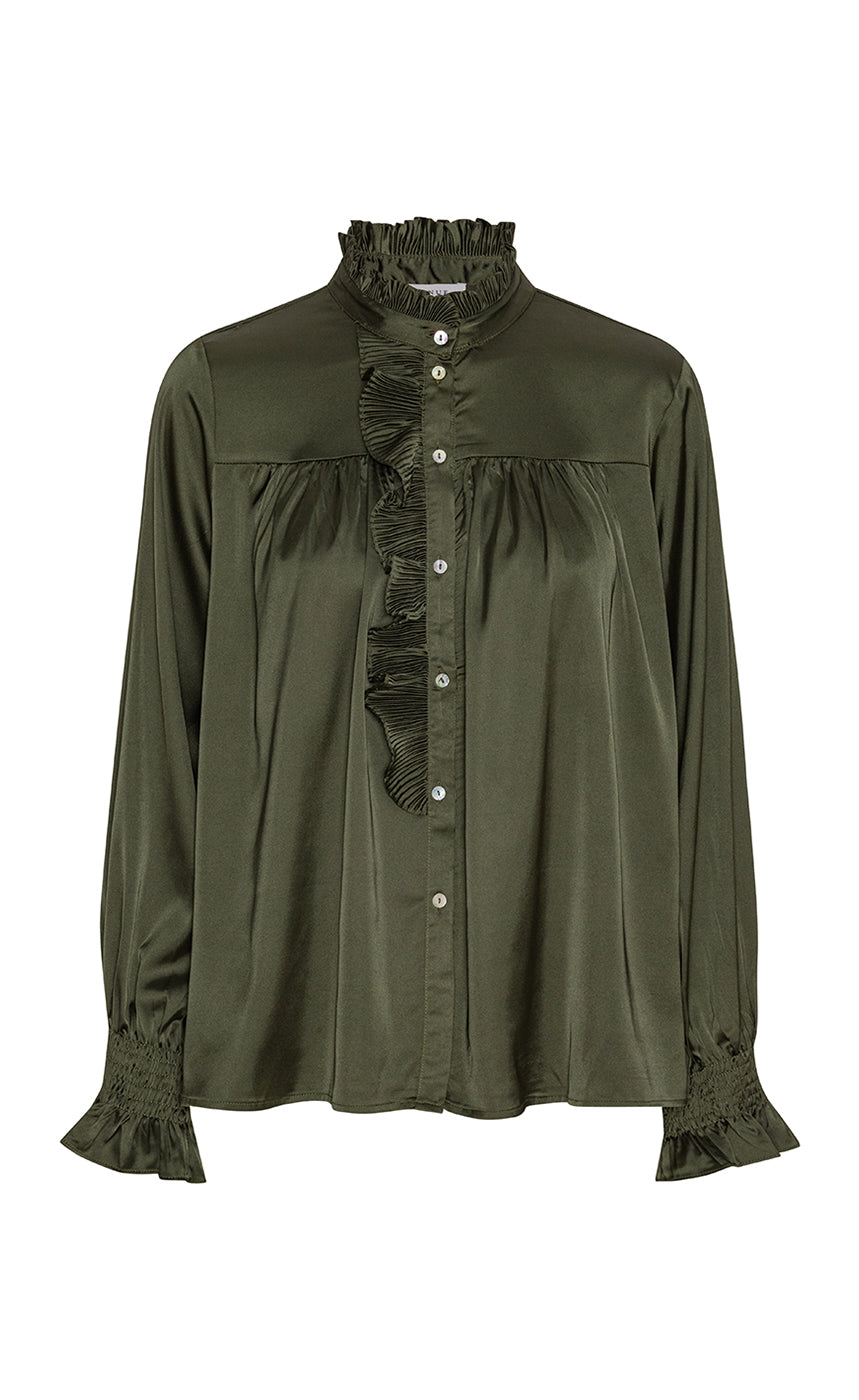 Malika blouse - army