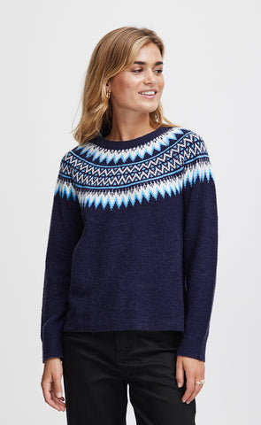 Isabella pullover - navy
