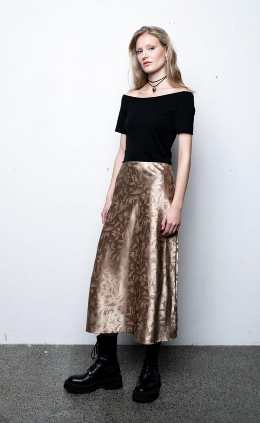 Xendra skirt - tannin