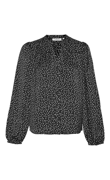 Hanalisa myrina shirt - black dot