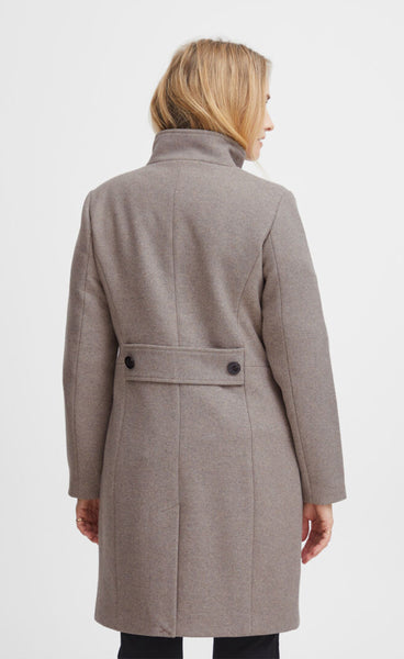 Penelope jacket - taupe melange