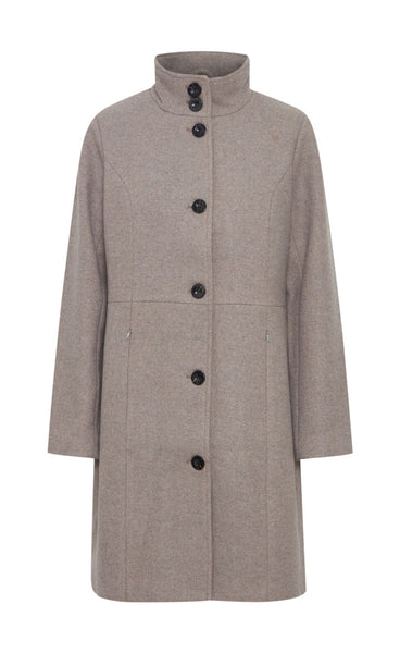 Penelope jacket - taupe melange