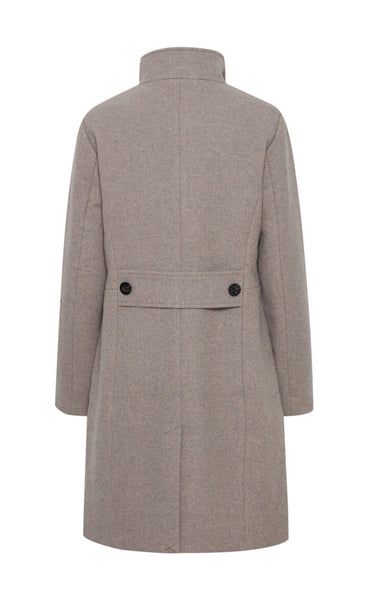 Penelope jacket - taupe melange