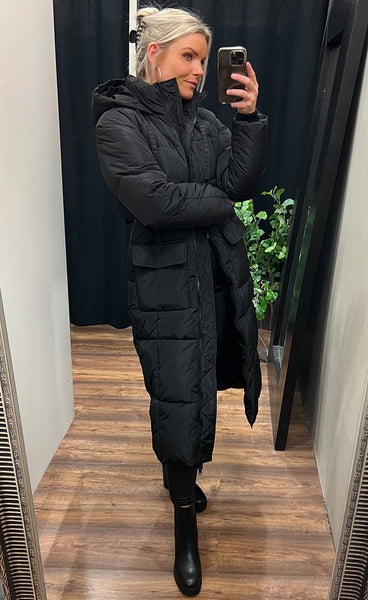 Cabrini puffer jacket - black