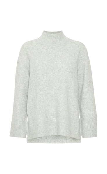 Aileen pullover - light grey melange