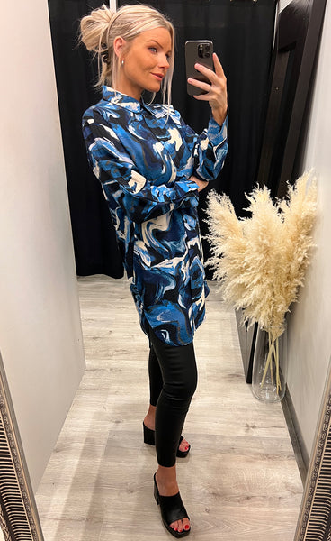 Gila tunic - navy mix