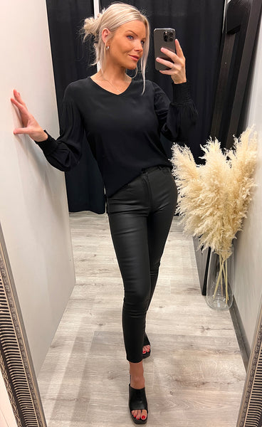 Lena blouse 2 - black