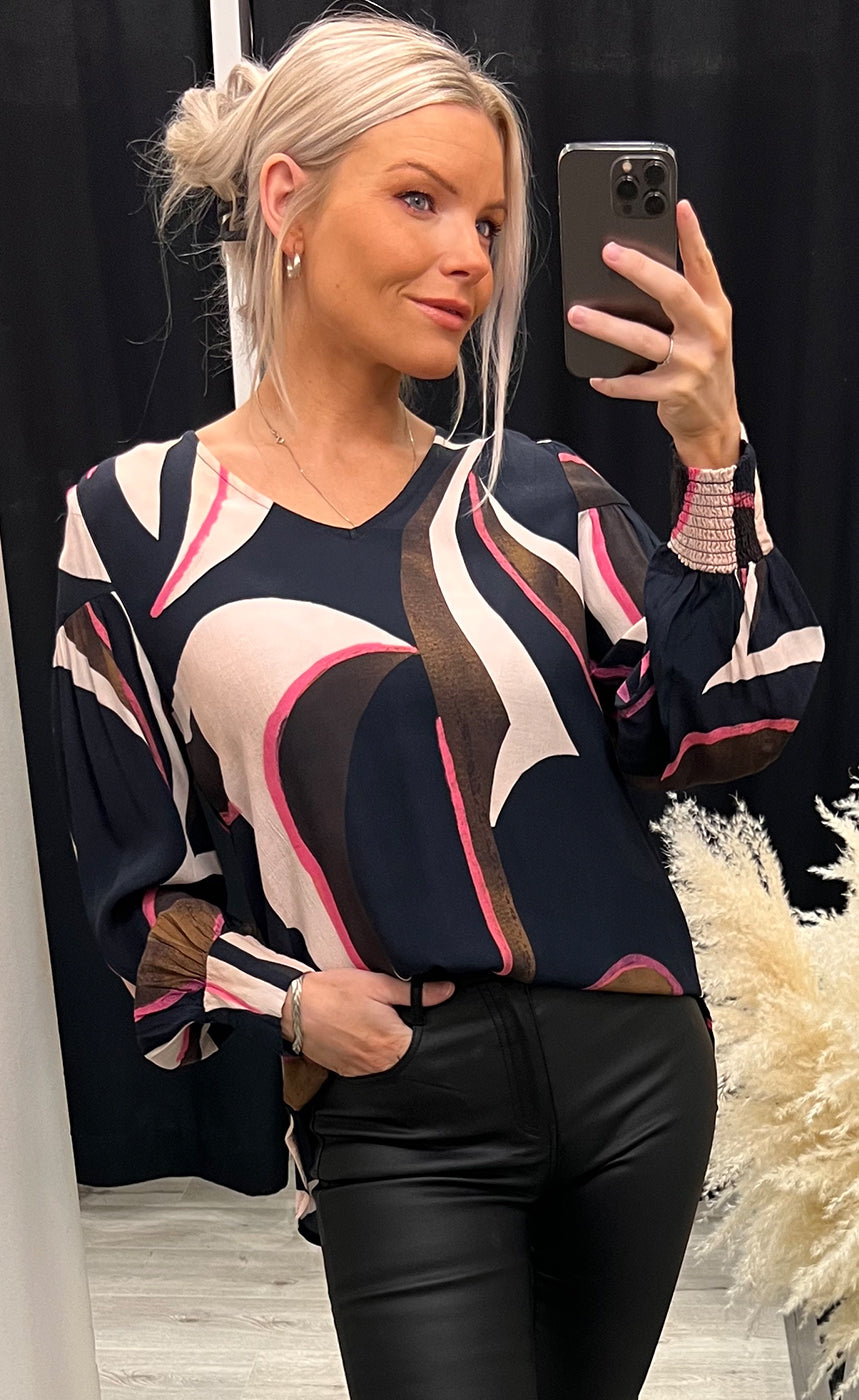 Lena blouse 2 - rose mix