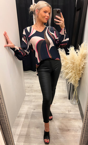 Lena blouse 2 - rose mix